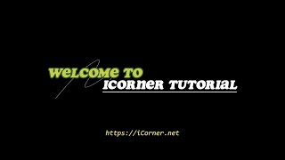 Icorner Tutorial