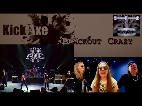 Kick Axe metal band from the 80's drop new song "Blackout Crazy"