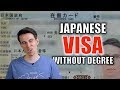 How to get a Japanese visa WITHOUT university degree | Moving to Japan