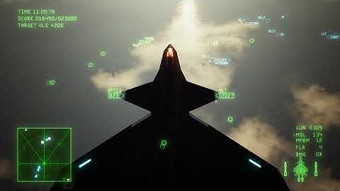 XFA-33B Fenrir Mod. Mission 15: Battle of Farbanti. Ace Combat 7.