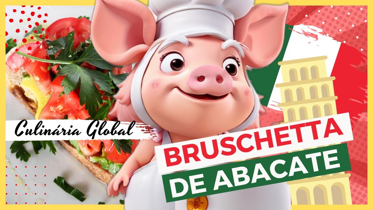 COMO FAZER BRUSCHETTA DE ABACATE! O sabor da Itália! 🥑🍅🌱 - YouTube