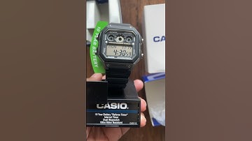 Casio AE1300WH-8AVCH:Unboxing the referee timer #casio #casiowatch #casiowatches #ae1300wh #unboxing