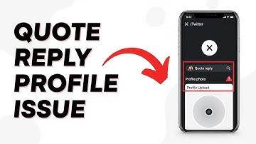 X Twitter Quote Reply & Profile Photo Upload Problem