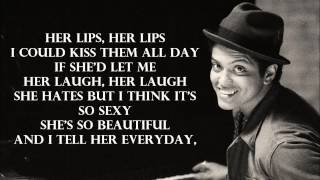 Bruno Mars- Just the way you are- Lyrics