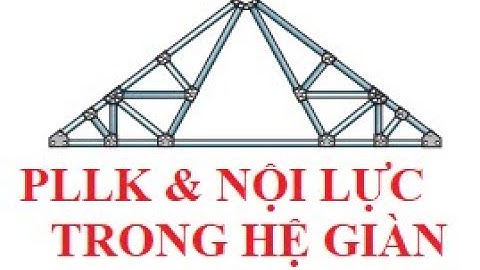 CHKC_PLLK & NL TRONG HỆ GIÀN, BT1