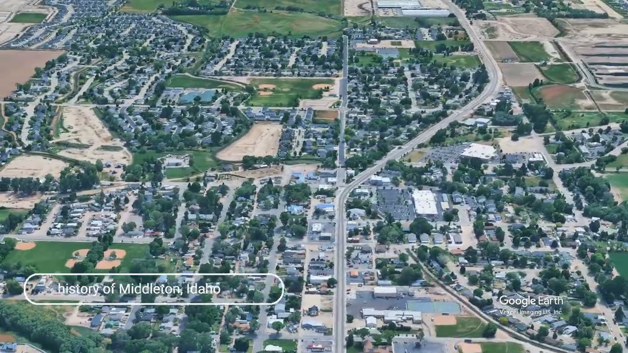 The history of Middleton, Idaho