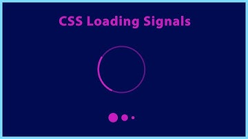 Pure CSS loader and spinner Animation | HTML And CSS Tutorial (Full HD)