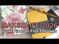 MakseLife 2026 Launch Haul + Giveaway | Goal-Setting Weekly Planner & Accessories