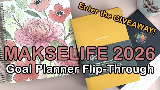MakseLife 2026 Launch Haul + Giveaway | Goal-Setting Weekly Planner & Accessories