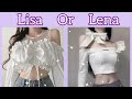 Lisa or lena korean style  nails bags and clothes accessories and shoes 