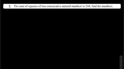 10th Maharashtra Board || Algebra - Chapter 2 - Quadratic Equations - Exercise 2.6 - Ques  2 ||