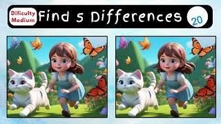 【Medium】 Find the Differences | Develop Your Problem Solving Skills | Quiz Brainly 【#001】