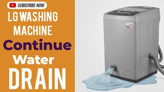 Lg Washing Machine Continuously Drain Water| Solution At Home|