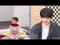 Stray Kids playing with babies