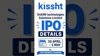OnEMI Technology IPO Open Hai! Dates, Price, GMP - Under 43 Seconds .. #ipo #onemiipo