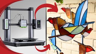 JDiction Resin meets 3D Printing! Resin Bird Mobile. #jdictioncrafting #ankermake
