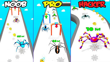 🕷 Insect Evolution #challenge — NOOB vs PRO vs HACKER