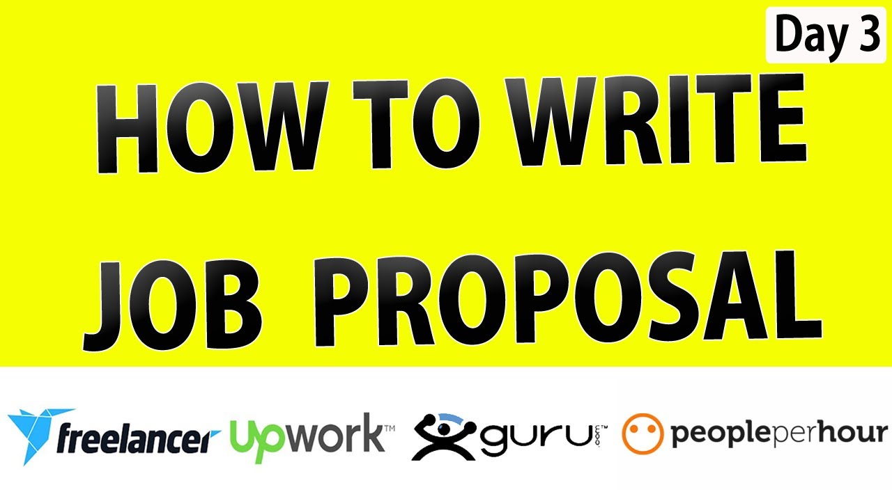 5 Steps To Write The Best Freelance Proposal Free Template