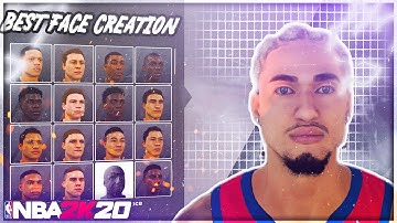 *NEW* BEST DRIPPY FACE CREATION TUTORIAL IN NBA2k20! LOOK LIKE A DRIBBLE GOD! | BEST FACE CREATION
