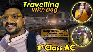 FIRST TIME TRAVELLING WITH DOG IN 1AC TRAIN TRIP TO WAYANAD IN MANGALORE EXPRESS️ TRAIN REVIEW