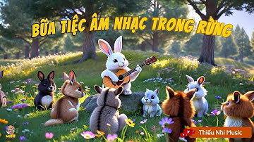 Bữa Tiệc Âm Nhạc Trong Rừng - Nhạc Thiếu Nhi - Ca Nhạc Hoạt Hình 3D