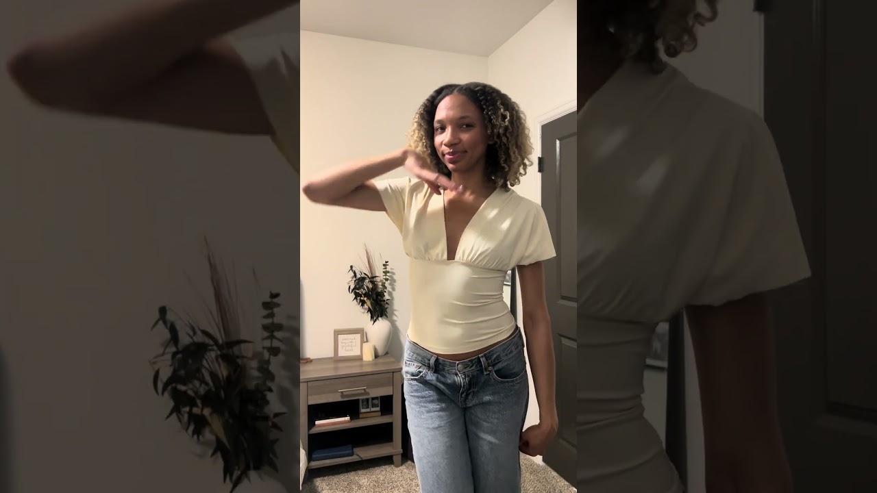 I’m obsessed with @Edikted tops #haul #tryonhaul #fashion