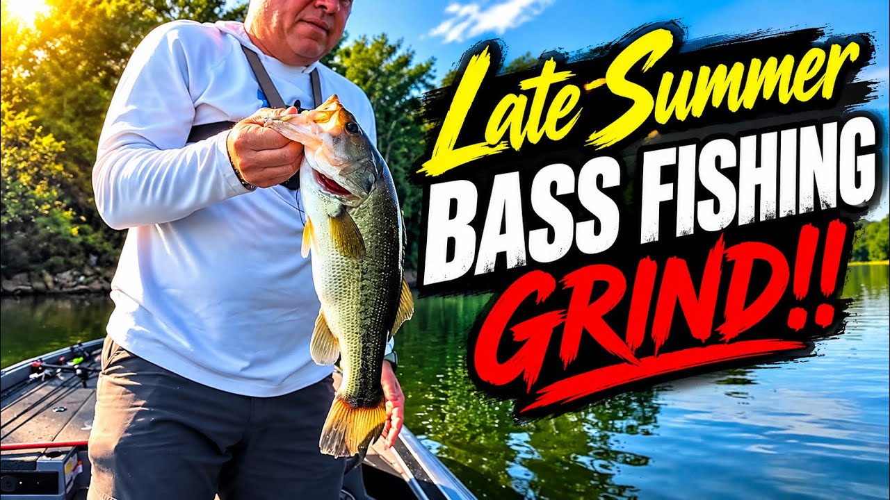 Bass Fishing on the Late Summer Struggle Bus!!