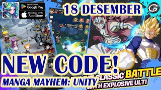 NEW CODE Manga Mayhem: Unity Giftcode & How to Redeem Code 18 Desember - Mobile Game (Android/IOS) screenshot 5
