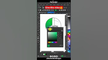 Corel Hevlendor logo | CorelDraw Logo Design Tutorial by #hevlendordesigns #shorts #viral