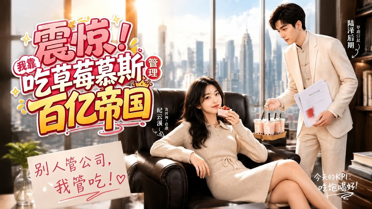 【高清全集】《震惊！我靠吃草莓慕斯管理百亿帝国》 #逆袭 #爱情 #甜宠 #反转 #热门短剧 #drama #爽剧 #電影 #精彩影视 #AI短剧