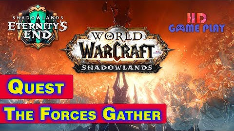 World Of Warcraft Shadowlands Quest The Forces Gather - Zereth Mortis