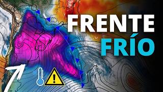 Informe: Avanza un Frente Frío🥶| Alerta por Tormentas⚡