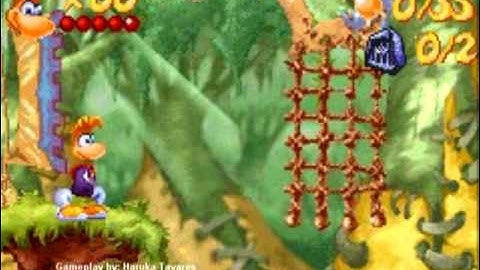 Rayman 3 (GBA) - Forgotten Forests - Hoodlum Hideout