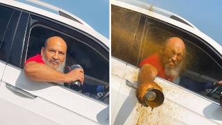 When Idiot Drivers Get Instant Karma