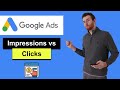 Impressions vs clicks 2022  understanding google ads impressions vs clicks tutorial