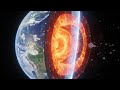 Earth slicing with lava