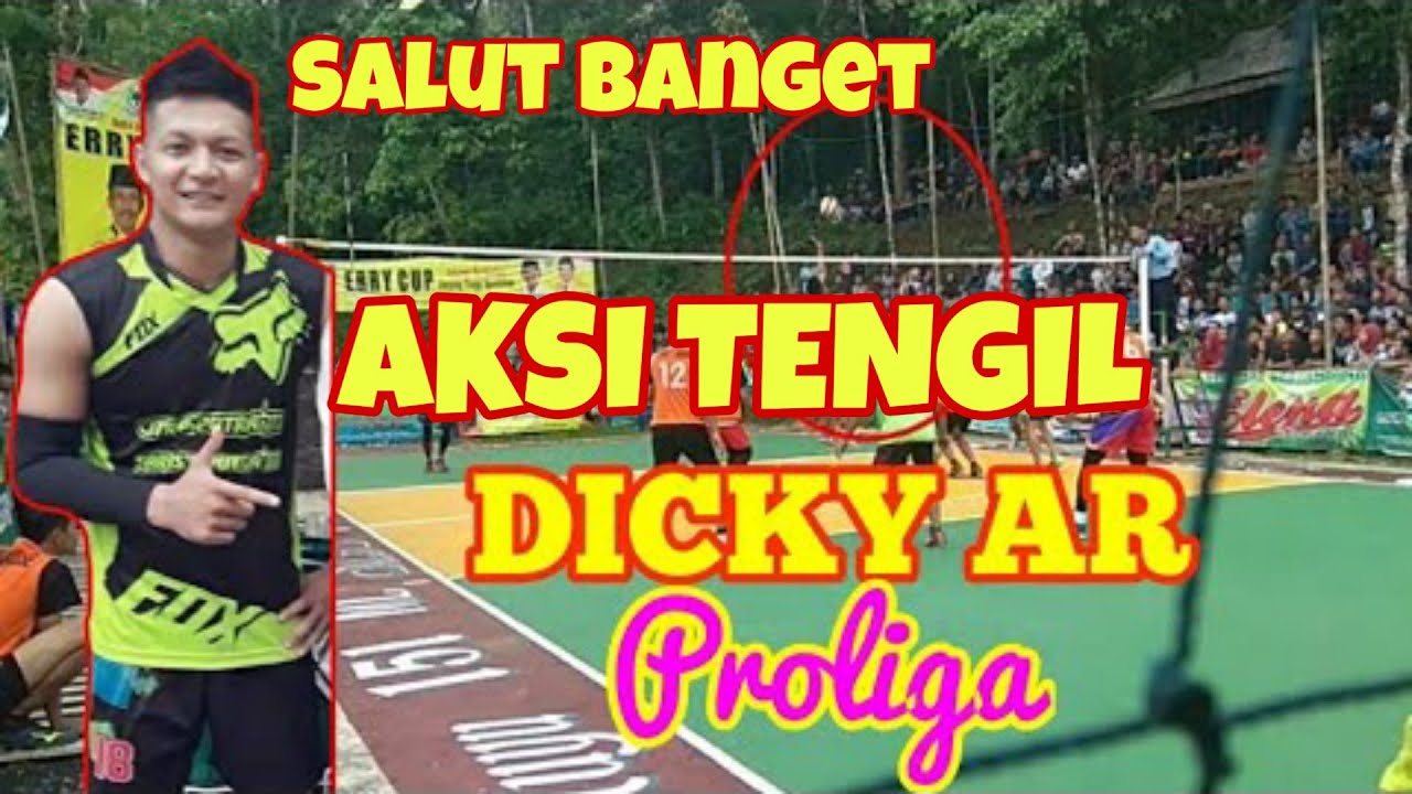 AKSI TENGIL DICKY AR TOSER DEWA BIKIN LAWAN TERCENGANG.