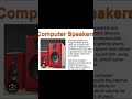 What is computer speaker#education#computer#learnwithcomputeraditya