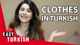 Turkish Clothing Vocabulary | Super  Easy Turkish 47