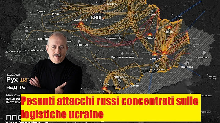 Pesanti attacchi russi sulle logistiche ucraine