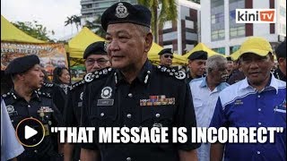 Viral message about Jho Low's arrest incorrect, says IGP