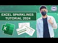 How to use Sparkline in Microsoft Excel?Excel Sparklines Tutorial 2024 | Use sparklines in Excel