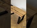 Журнальний столик із капового ясену і епоксидної смоли від майстрів із MASIO.