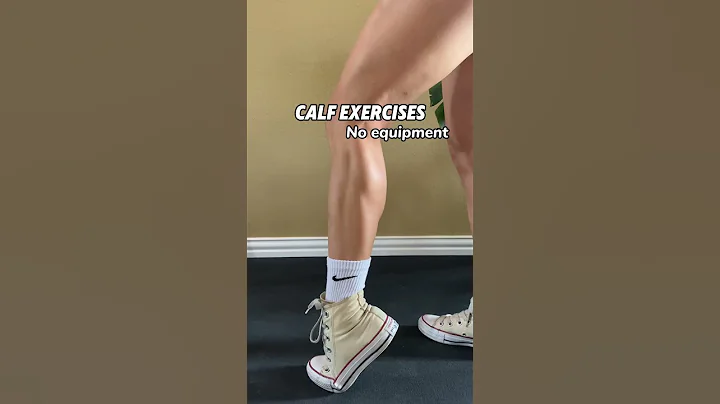 3 exercises to target all parts of your CALVES at home (no equipments)