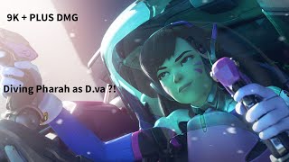 Diving pharah as D.VA ?! | Overwatch India | sub:)