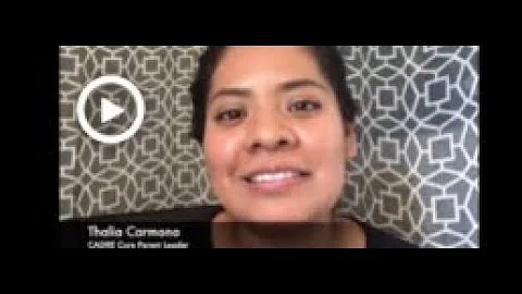 Thalia Carmona, CADRE Core Parent Leader