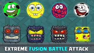 Red Ball 4 - Green & White Soccer Balls Redberry & Spongebob Balls With Volume 3, 4 & 5 Bosses