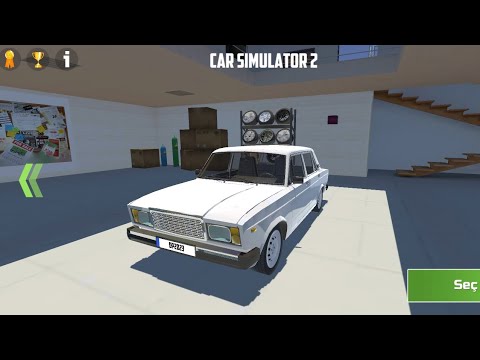 CAR SİMULATOR pt2😁yeni 2107 aldıq😮 davamı kanalda 😪