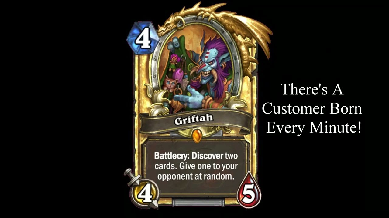 Voice Impressions: Hearthstone: Griftah Voice Line