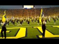 Michigan Marching Band Intro for Notre Dame